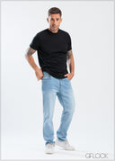 Straight Leg Jean - Short Length - 250625