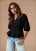 Puff Sleeve Top - 140926