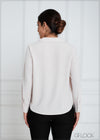Long Sleeve Lapel Collar Shirt - 190623