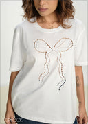 Cutwork Embroidered Tee - 130826