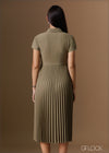 Pleated Dress - 120925