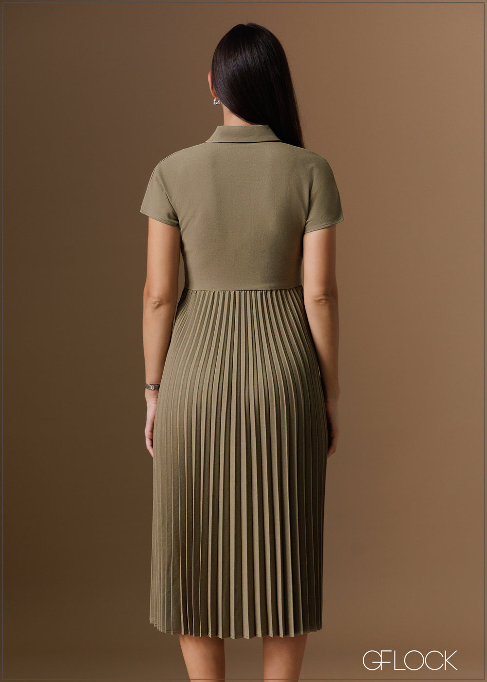 Pleated Dress - 120925