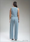 Straight Leg Trousers - 270925
