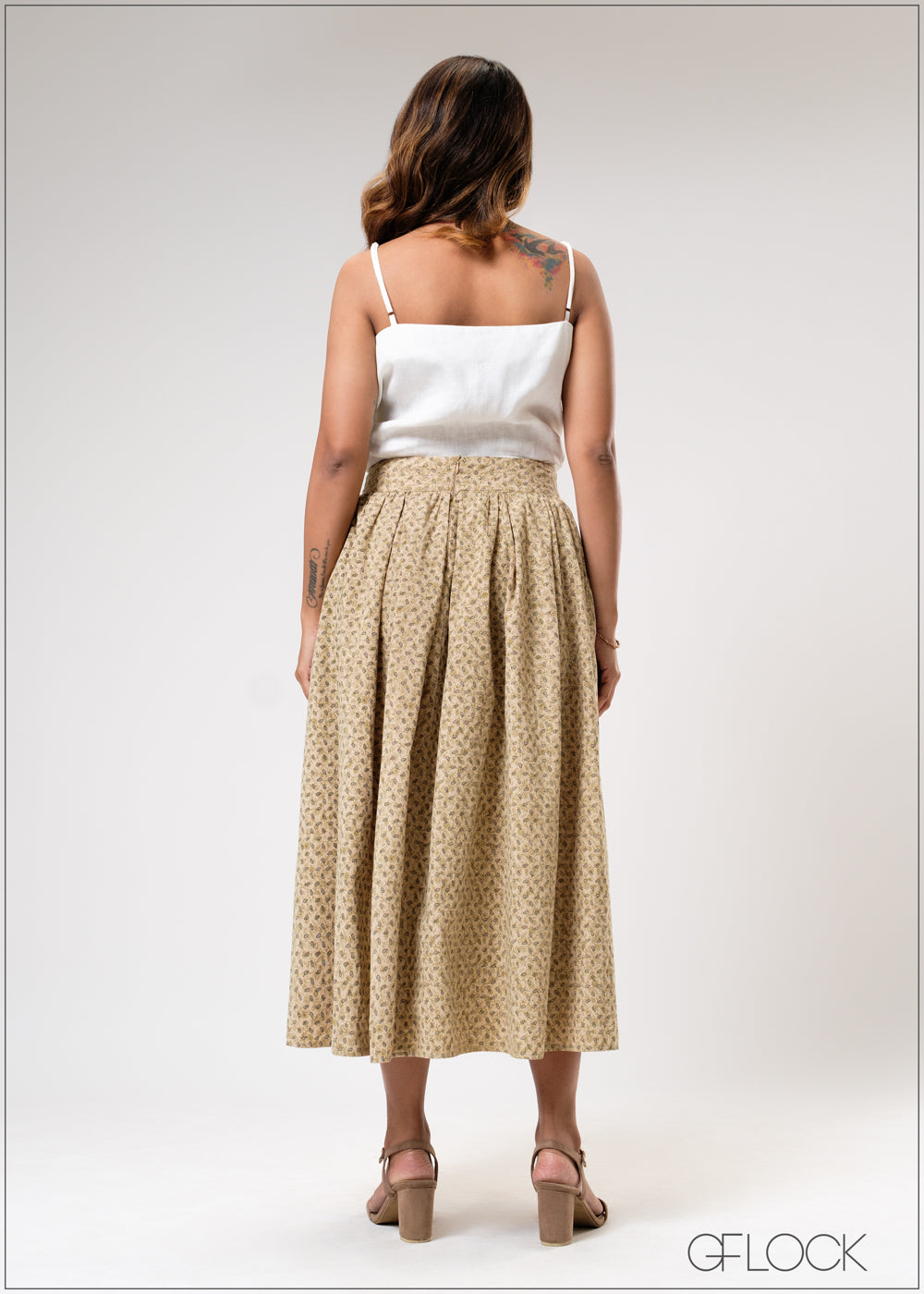 Printed Skirt - 310725