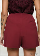 Trim Detailed Skort - 090226