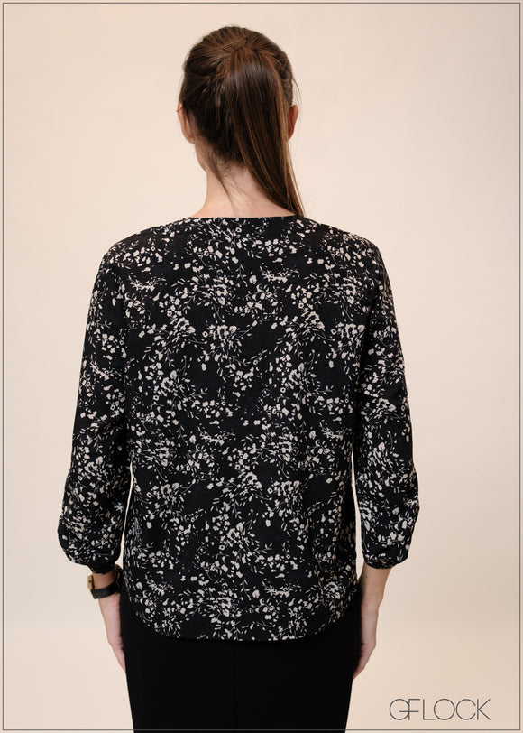 Printed Blouse - 241025