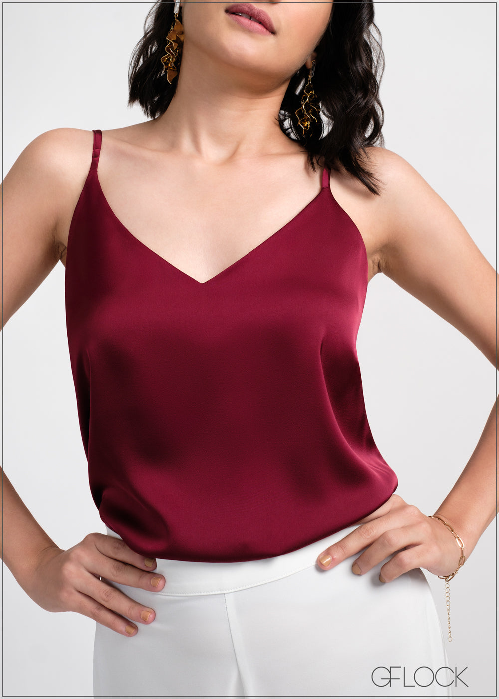 V-Neck Cami Top - 190525