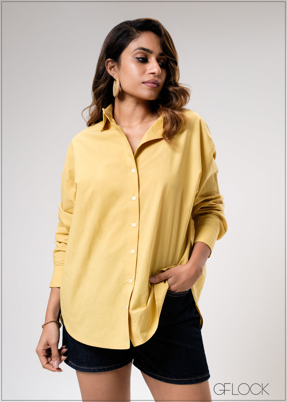 Basic Oversized Shirt - 310725