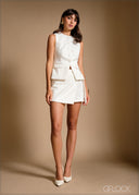 Sleeveless Button Down Waistcoat