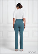 High Waist Straight Leg Pant - 050523