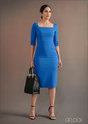 Square Neck Dress - 060524