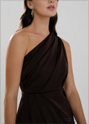 One Shoulder Midi Dress - 050626