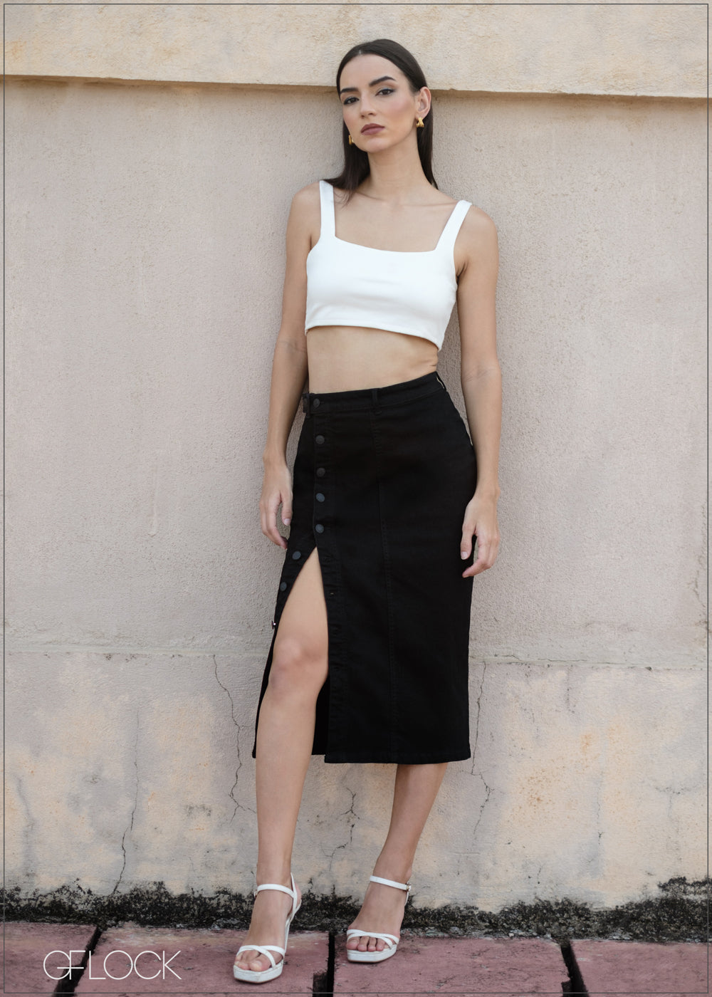 Denim Skirt - 090425