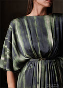 Chain Detailed Maxi Dress - 191225