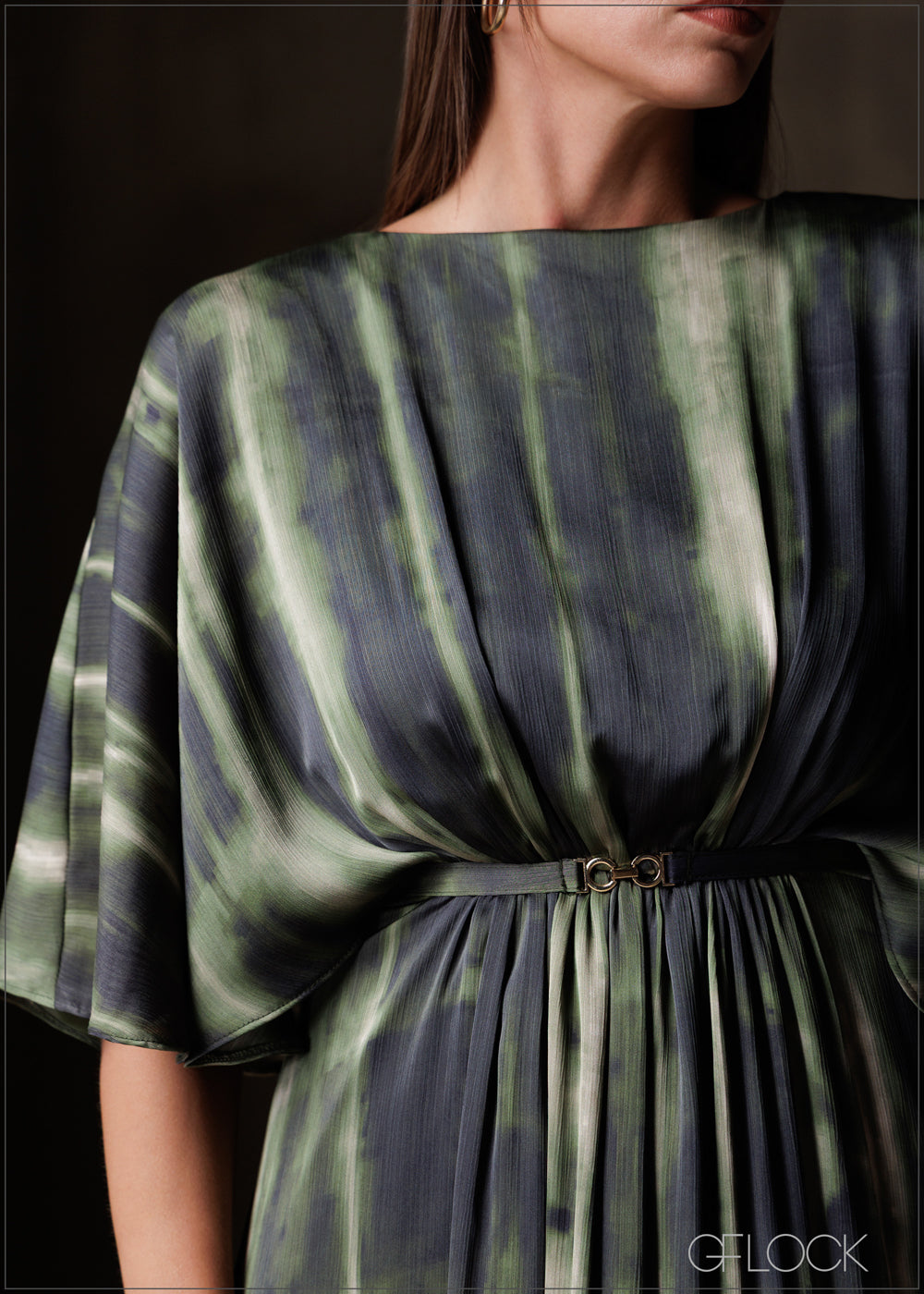 Chain Detailed Maxi Dress - 191225