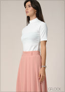 Turtle Neck Top - 240726