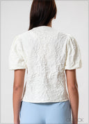 Puff Sleeved Top - 230926W