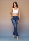 Mid Waist Boot Cut Jean - 091222