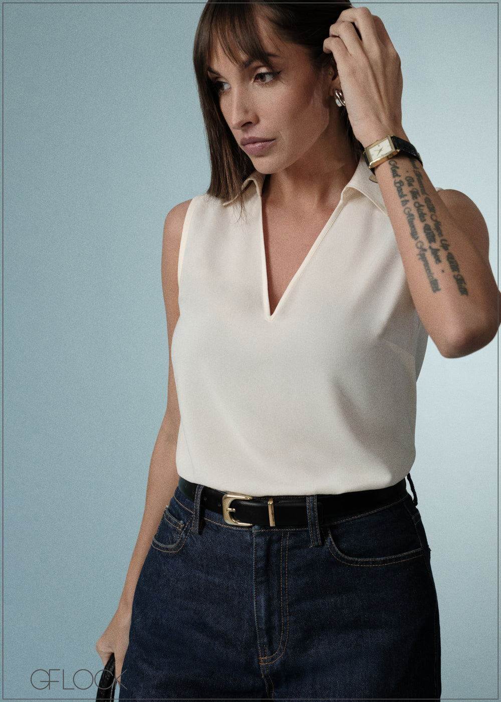 Sleeveless Top - 071125