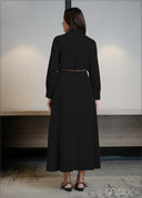 Long Flare Skirt - 140823