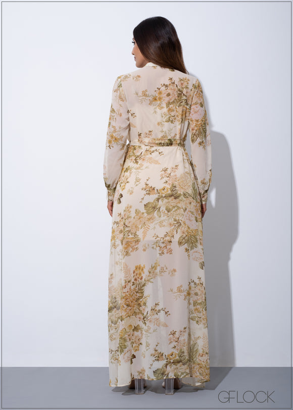 Floral Maxi Dress - 120523
