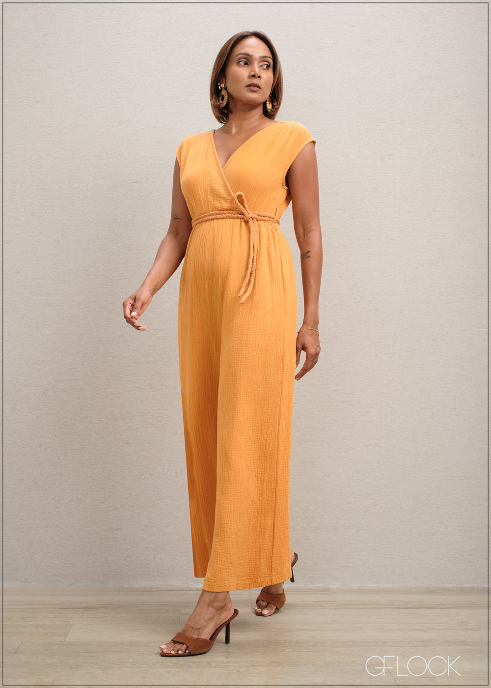 Gauze Jumpsuit - 300625