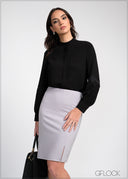 Lace Trim Top - 310325