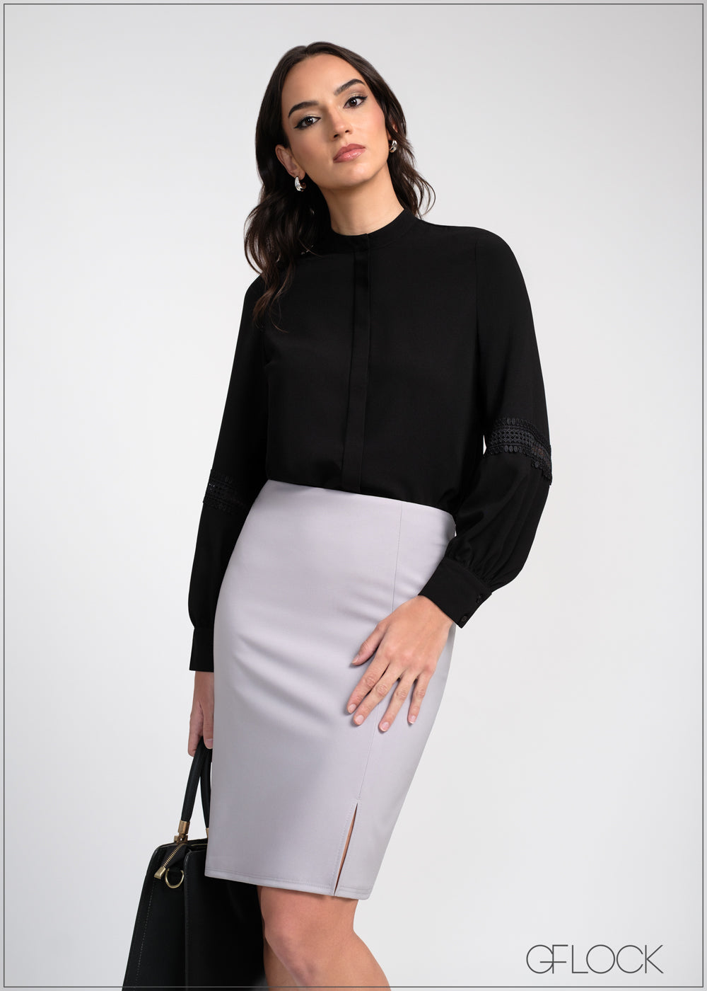 Lace Trim Top - 310325