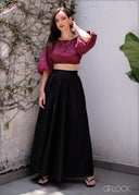 Balloon Sleeve Top - 280325