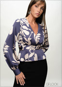 Puff Sleeved Top - 090226