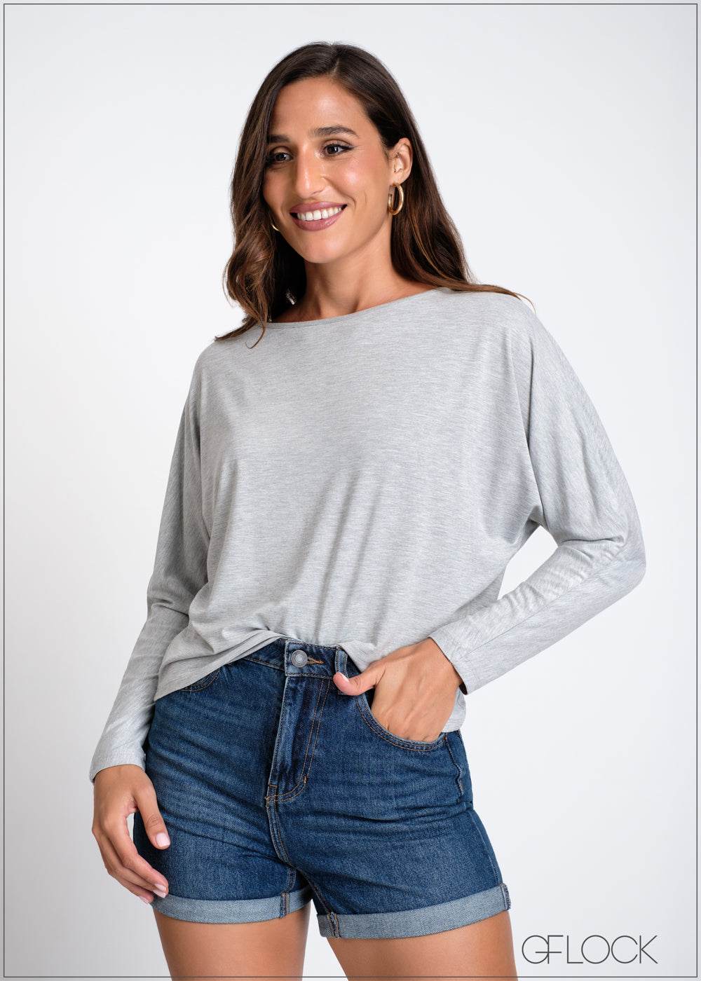 Dolman Sleeve Top - 030225