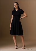 Sleeve Detail Dress - 120925