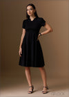 Sleeve Detail Dress - 120925