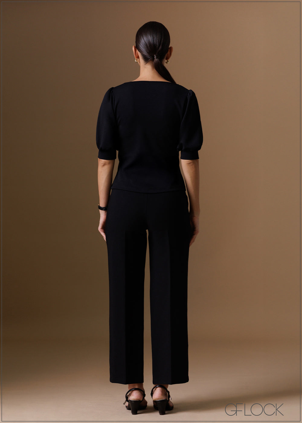 Straight Leg Pant With Pockets - 120925