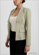 Printed Blazer - 051026