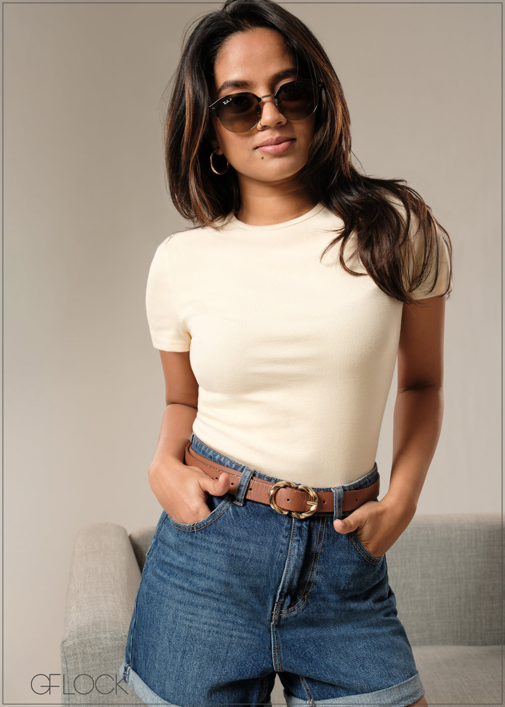 Basic Rib Top - 100925