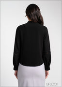 Lace Trim Top - 310325