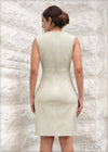 Sleeveless Seam Detail Dress - 140723