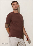 Textured T-Shirt - 180625