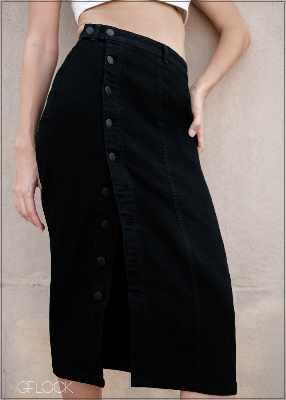 Denim Skirt - 090425