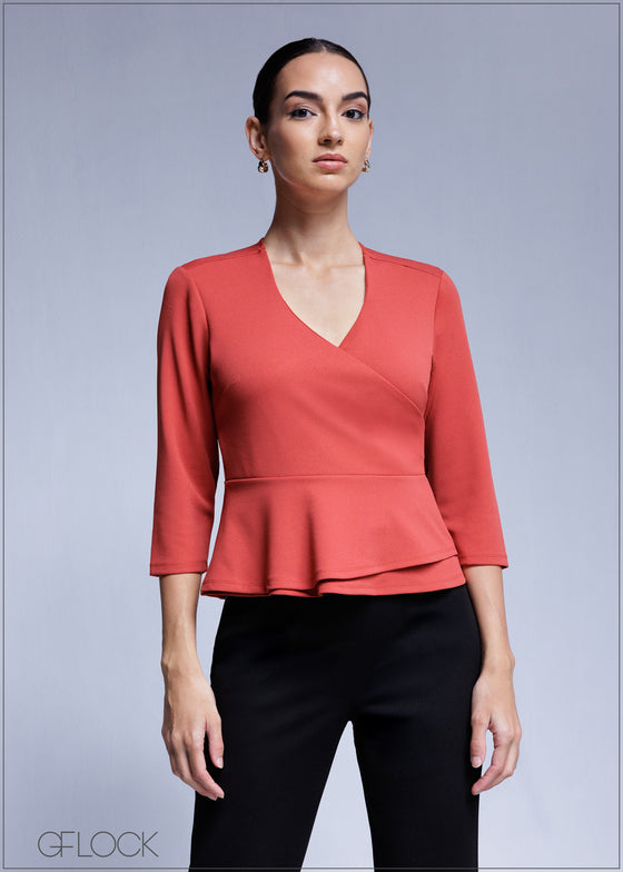 Peplum Top - 100425
