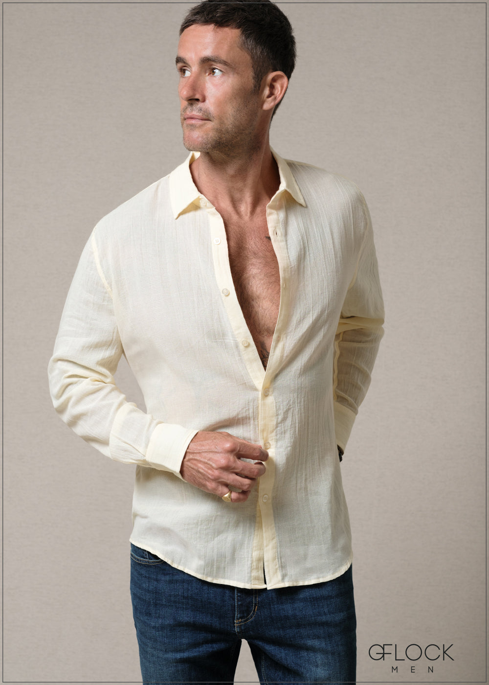 Men's Wear Full Sleeve Shirt - 230825