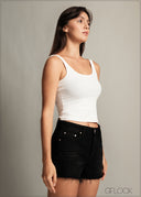 Rib Vest Top - 161026