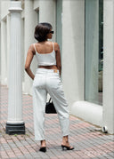 Mid Rise Tapered Pant - Long Length - 241026