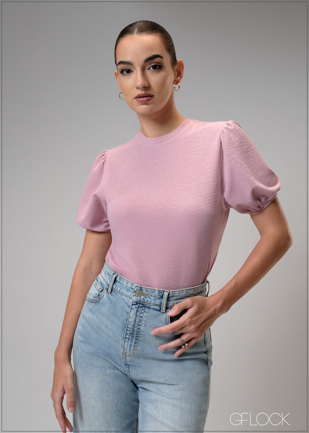 Puff Sleeve Top - 210725