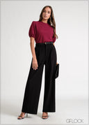 Puff Sleeve Top - 170826