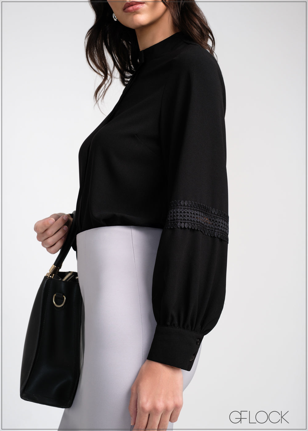 Lace Trim Top - 310325