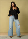 Solid Oversized Shirt - 260925