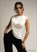 Drape Detail Top - 231026