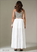 Tired Maxi Skirt - 281225